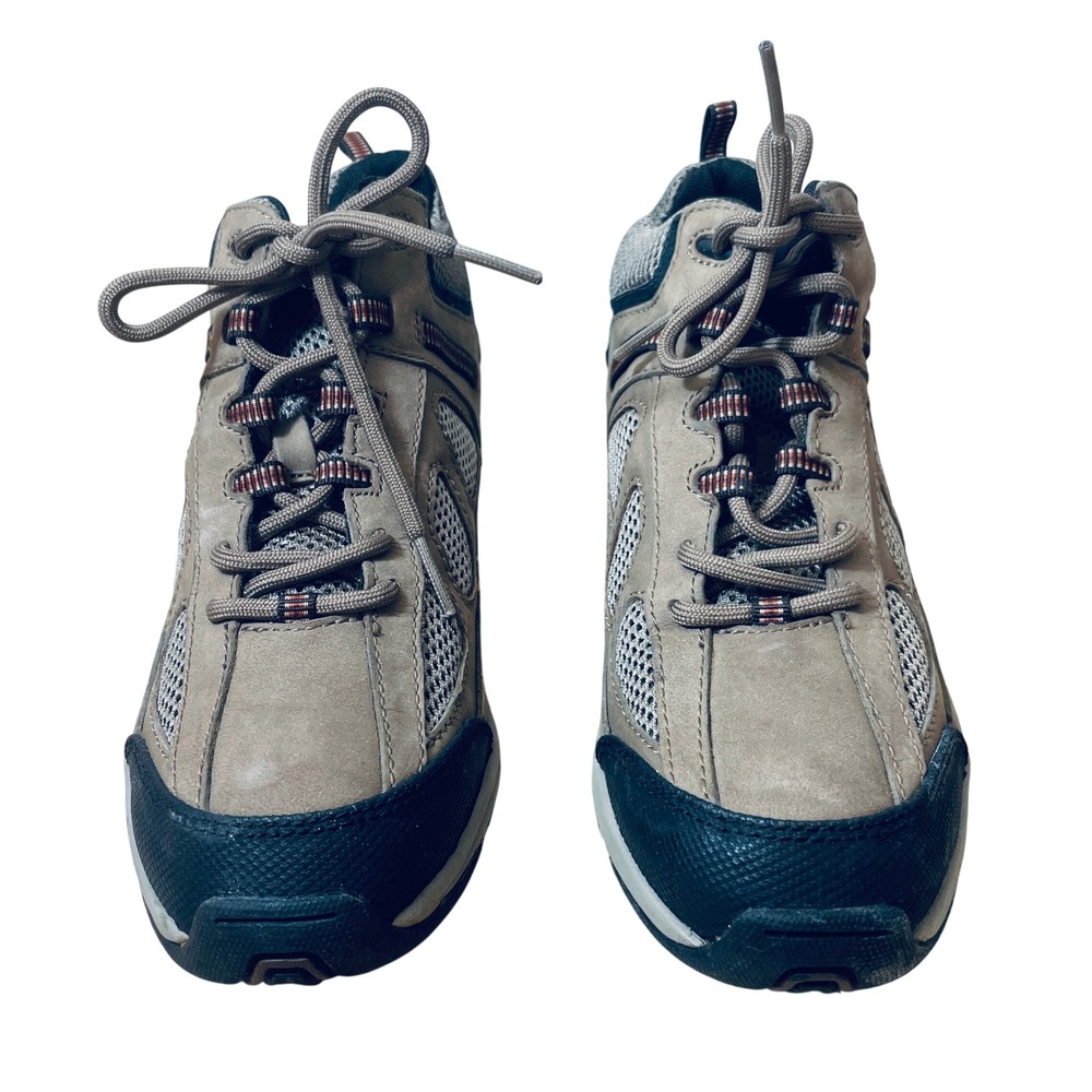 Rockport XCS Women's Tan Leather Mesh Hiking Trail Shoes Size 6.5M